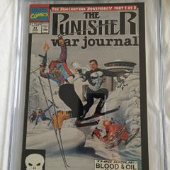 Punisher War Journal Issue 31 CGC 9.4 Certified Graded Comic Framed Marvel
