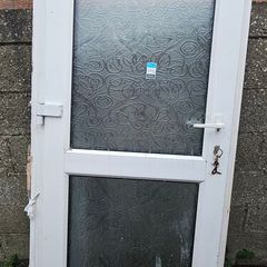 PVC external door