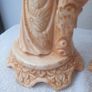 Vintage Matching pair of faux Ivory Oriental Style figures Image 4