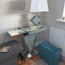 side table and lamp reduced Image 4