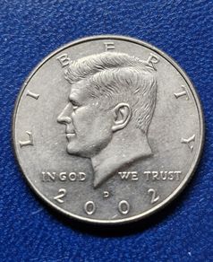 2002 D Kennedy Half Dollar Fifty Cent Coin