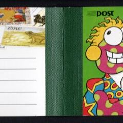 1996 Ireland Greetings (Zig & Zag) Commemorative Stamps Booklet Mint Never Hinged (MNH). Hibernian HB54