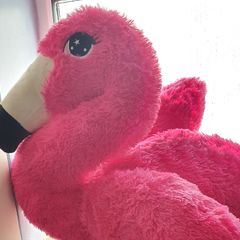 Large pink Flamingo