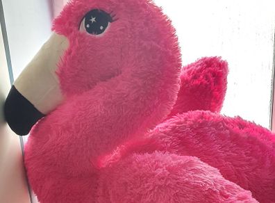 Large pink Flamingo