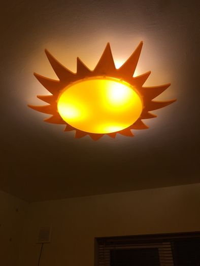 Ikea kids room ceiling lamp
