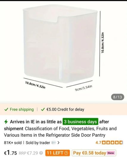 Only 1 Euro Each!! - Brand New Storage Items