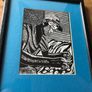 Linocut by listed African artist Image 2