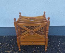 Antique newspaper rack