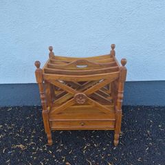 Antique newspaper rack