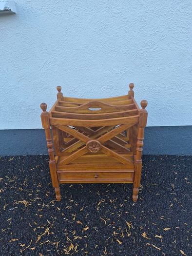 Antique newspaper rack