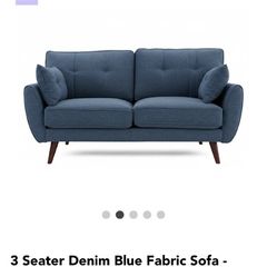 Ez living navy sofa
