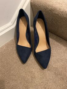 NEXT Shoes Navy Suede Heels