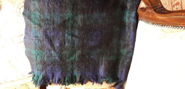 Cregaran Women's Mohair Shawl/Throw/Blanket