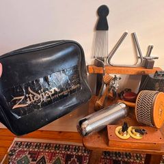 Vintage Latin Percussion New Era Zildjian Bundle Cabasa Torpedo Guiro Cowbell