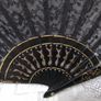 Two black vintage  fans Image 5