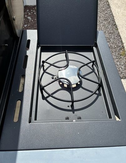 Chef Grill Gas BBQ With Side Burner and Accessories