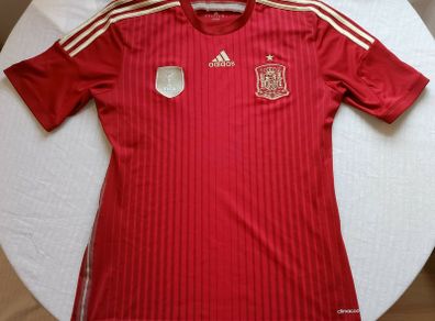 Spain World Cup Adidas Home Jersey Size M Adults