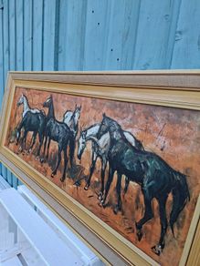 Vintage Horse print by Faust
