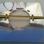 Mi-flue finishing plate, stainless steal, second hand Image 2