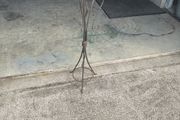 Antique Cast Iron Candle Stand