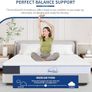 Small Double Mattress 4ft, 8 Inch Small Double Memory Foam Mattress, Medium Firm with Soft Fabric Fire Resistant Barrier, Removable cover small double bed mattress 120x190x20cm Image 6