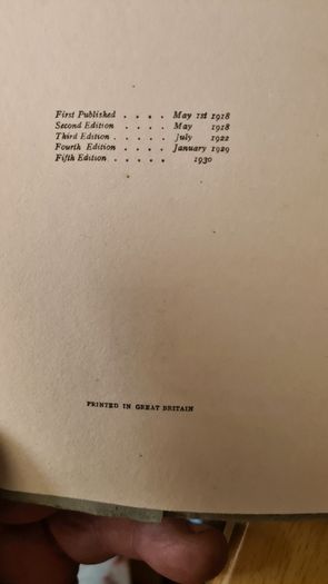 Twenty Poems From Rudyard Kipling. Published  By Methuen & Co. Ltd. London. Soft Cover. In Good Condition.