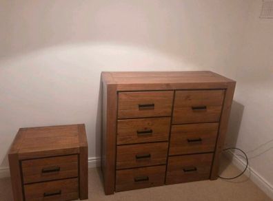 Chest of Drawers and Matching Locker