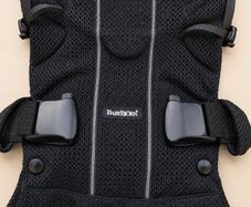 BabyBjorn One Baby Carrier - Black Mesh - Excellent Condition