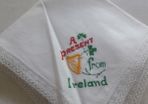 Vintage Irish handkerchief