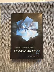 Pinnacle Studio 24. Video Editing Software. Win 10. Sealed.