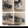 shower or bathroom corner shelf 2 piece easy installation Image 6