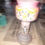 A Beautiful Genuine Pink Victorian Ewer and 2 Vases Floral Design Image 5