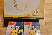 Pokemon Tcg 30th Anniversary Elite Trainer Box Plus X2 Booster Bundle Boxes