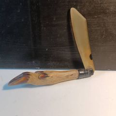 Mid Nineteenth Century Deer Hoof and Horn Page Turner