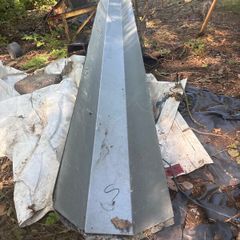 Heavy galvanised steel channel sections 16ft