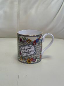 Halcyon Days Fine Bone China A Special Thank You Coffee Cup Mug