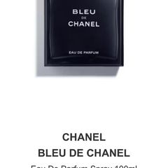 Bleu De Chanel 100ml Edp For Him