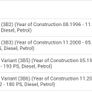 A4, A6, Passat brake calipers (pair) Image 4