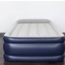 Single Size Inflatable Air Bed With Built-in Pillow Electric Pump Image 4