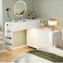 170cm Chest of Drawers with Charging Station and LED Light Image 2
