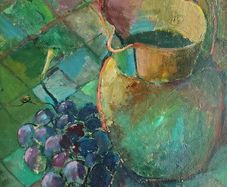 Adam Kos Still Life Oil Painting