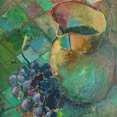 Adam Kos Still Life Oil Painting