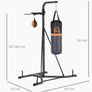 Freestanding Boxing Punch Bag & Speed Ball Station Image 2