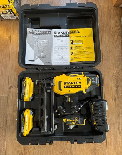 Stanley FatMax V20 18V 16-Gauge Cordless Finishing Nailer