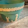 Set of 3 vintage French style plastic flower pots Image 5