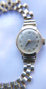 Vintage CERTINA Gold Plated Ladies Watch Swiss Manual Wind,  Running Well