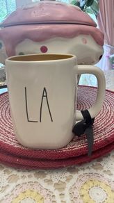 Rae Dunn LA Double sided Mug