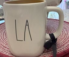 Rae Dunn LA Double sided Mug