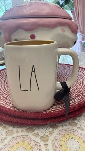Rae Dunn LA Double sided Mug