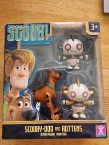 BRAND NEW Scoobydoo Super Scooby Doo And Rottens 2 Figure Pack